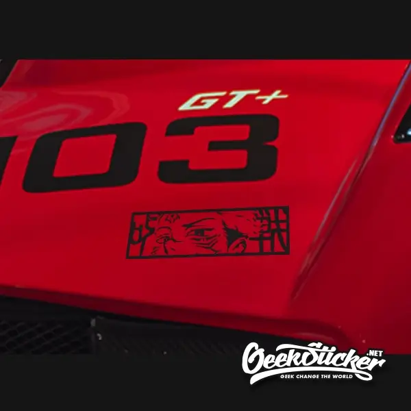 Sukuna JDM Anime Car Stickers Decal 5