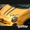 Fiat 500 Abarth Sports mind Light Brow Stickers