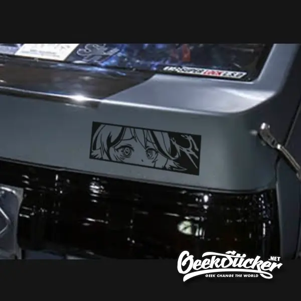 Jibril JDM Anime Car Stickers Decal