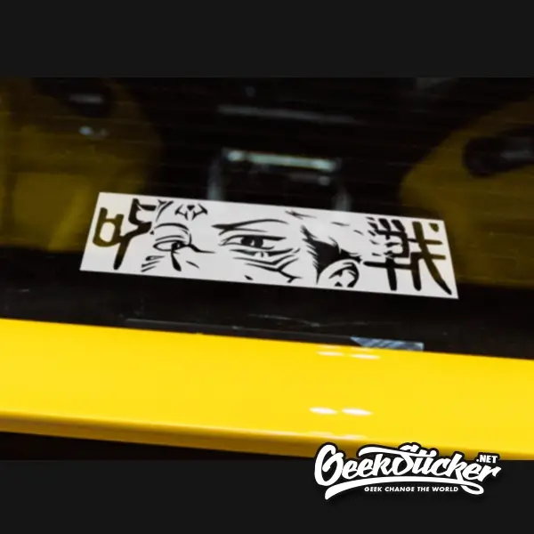 Sukuna JDM Anime Car Stickers Decal 6