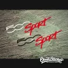Abarth 500 Sport Stickers Decal