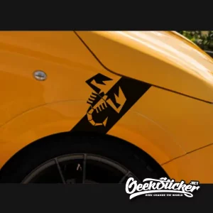 Abarth Scorpion Fender Sticker Decal
