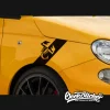 Abarth Scorpion Fender Sticker Decal