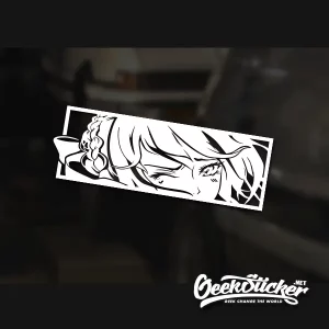 Artoria Pendragon Saber JDM Anime Car Stickers Decal 1