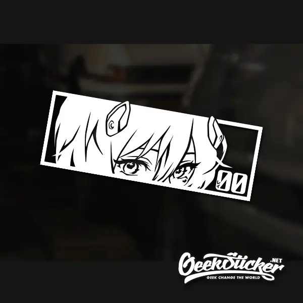 EVA Ayanami Rei JDM anime car stickers decal 1