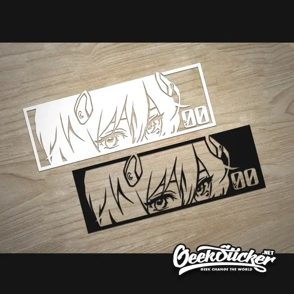 EVA Ayanami Rei JDM anime car stickers decal 2