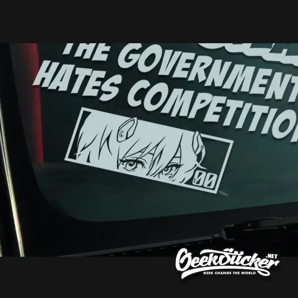 EVA Ayanami Rei JDM anime car stickers decal 3
