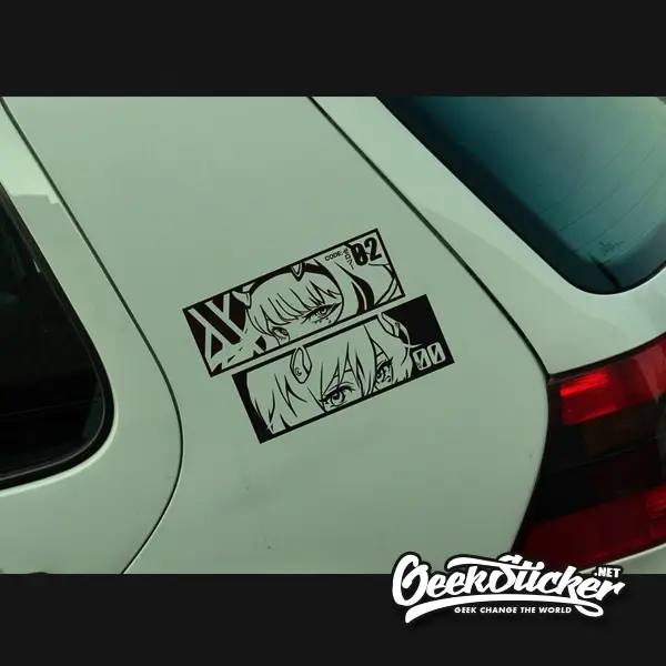 EVA Ayanami Rei JDM anime car stickers decal 4