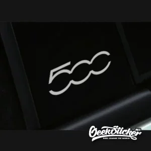 Abarth B Pillars Cover 500 Car Window Column Decorative Sticker Decal