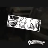Eva 02 Asuka Langley JDM Anime car sticker - 1