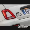 Fiat 500 Abarth Car silhouette Stickers