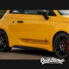 Fiat 500 Abarth Side Door Stickers Decal