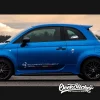 Fiat 500 Abarth Side Door Stickers Decal
