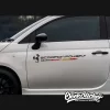 Fiat 500 Abarth Side Door Stickers Decal
