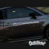 Fiat 500 Line Side Door Stickers