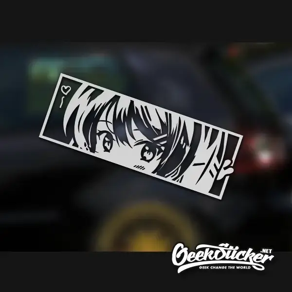 Sakurajima Mai Sticker bunnygirl Senpai car sticker