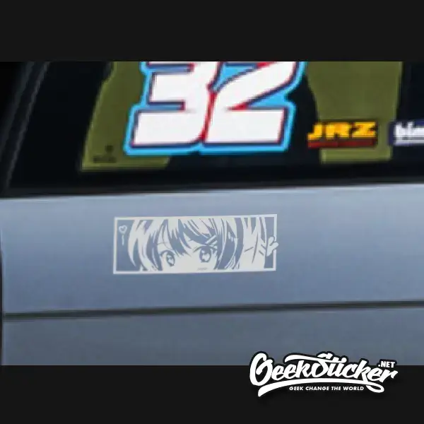 Sakurajima Mai Sticker bunnygirl Senpai car sticker