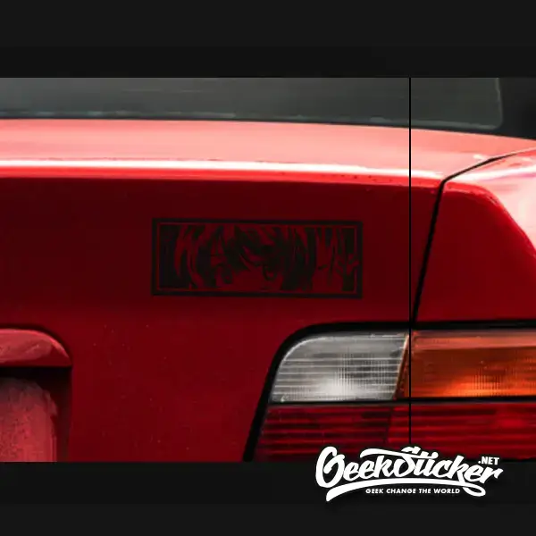 Sakurajima Mai Sticker bunnygirl Senpai car sticker