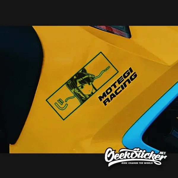 Komi-San JDM Anime Car Stickers Decal 4