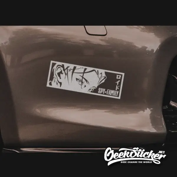 Loid Forger SpyxFamily JDM Anime Car Stickers Decal