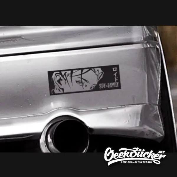 Loid Forger SpyxFamily JDM Anime Car Stickers Decal