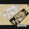 Makima JDM waifu anime car stickers decal 2
