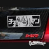Makima JDM waifu anime car stickers decal 4
