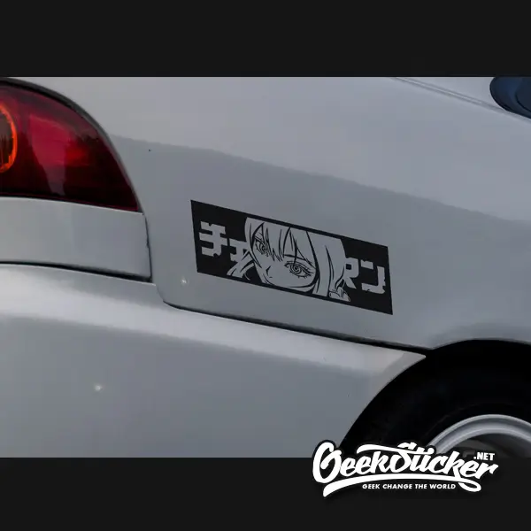 Makima JDM waifu anime car stickers decal 5