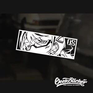 Mari Makinami Evangelion JDM anime car stickers decal