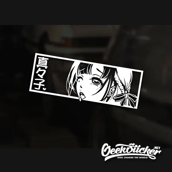 Okaasan Mamako JDM waifu anime car stickers decal 1