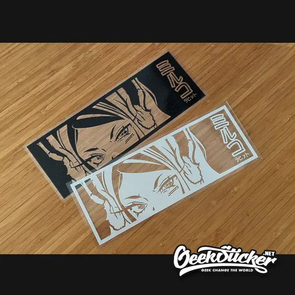 Rabbit Hero Mirko JDM Anime Car Stickers Decal 2